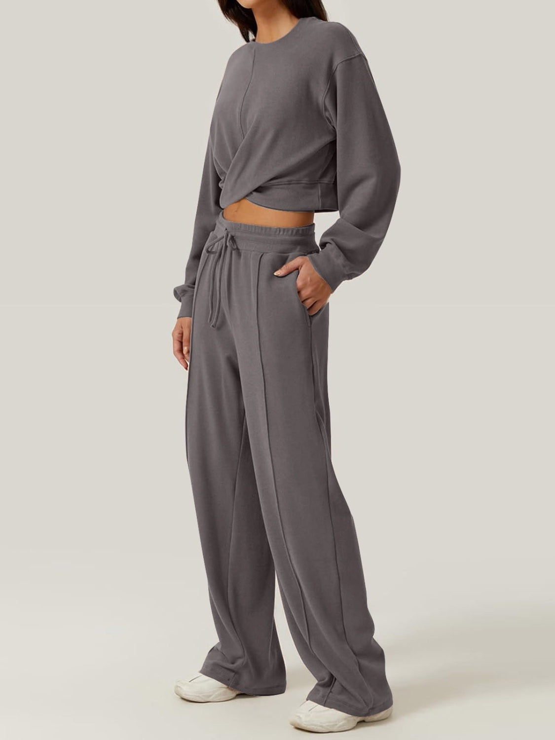 Crisscross Pants Set